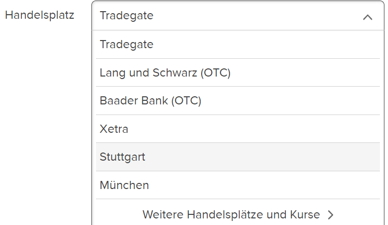 Abbildung Handelsplatz